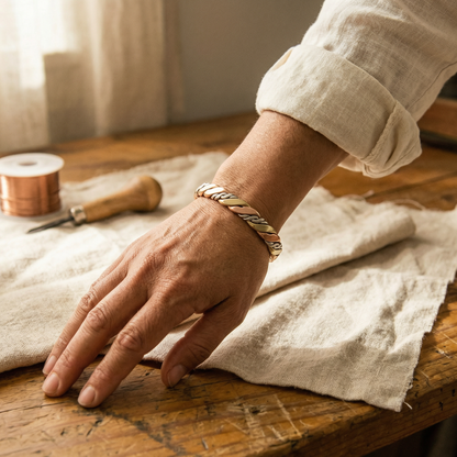 Ethal's Stone Copper Bracelet