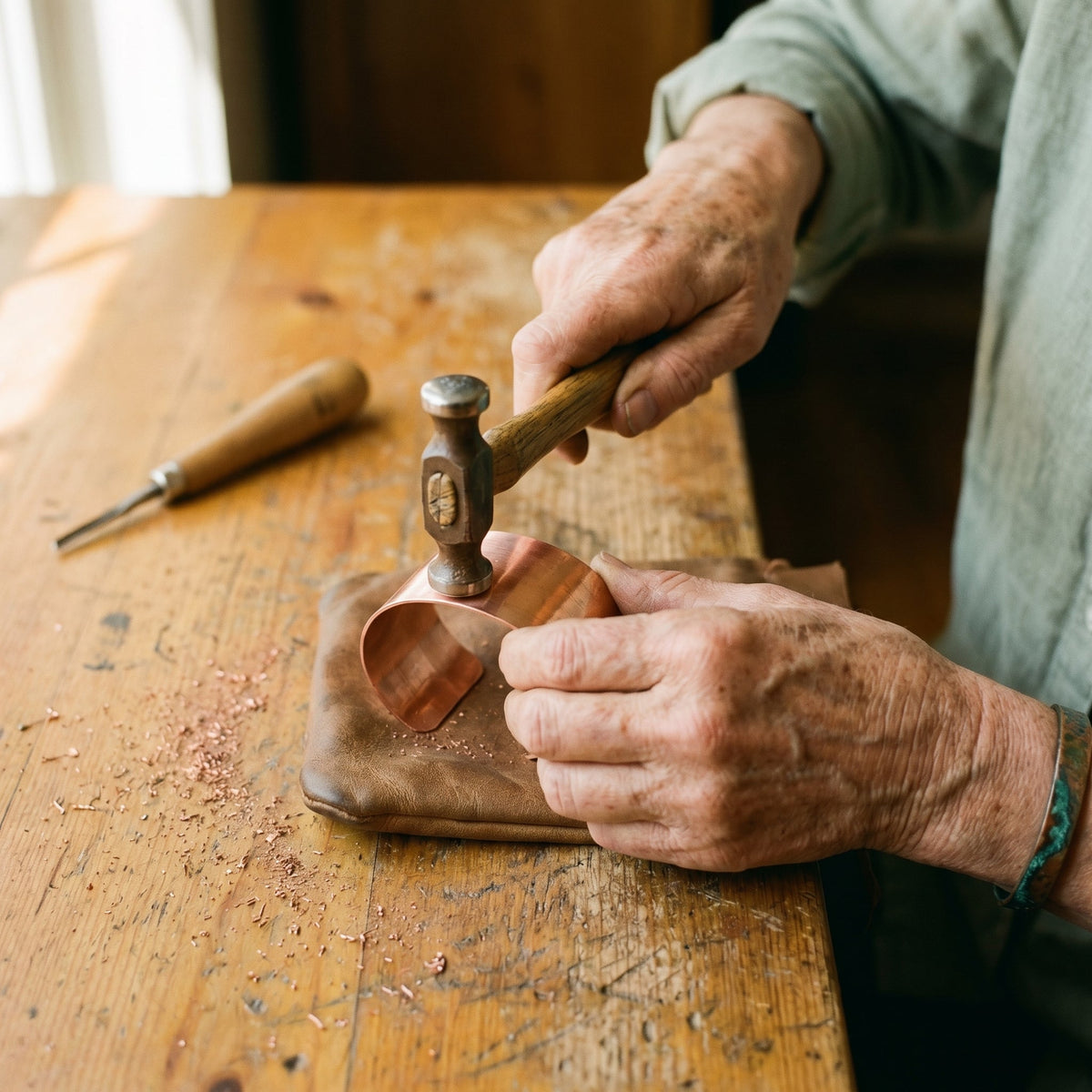 Ethal's Ridge Copper Bracelet