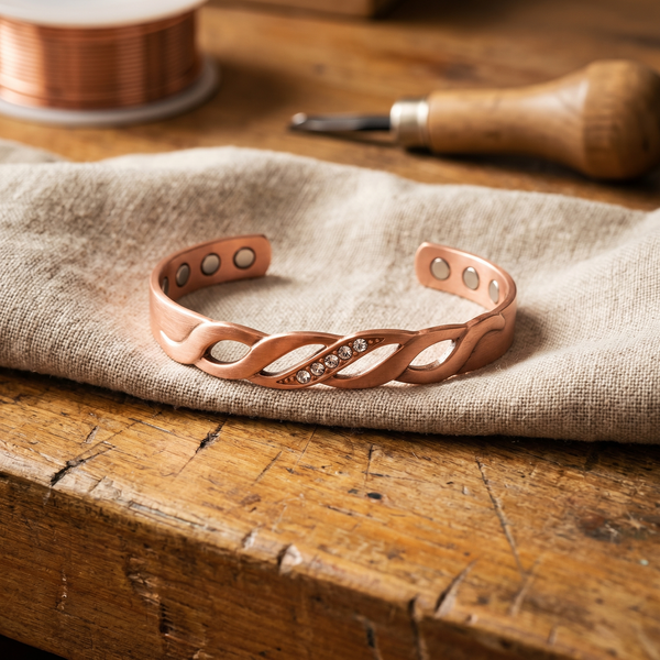 Ethal's Seam Copper Bracelet