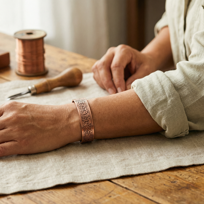 Ethal's Drift Copper Bracelet