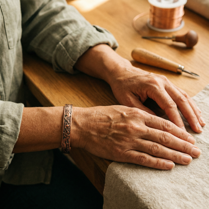 Ethal's Loam Copper Bracelet