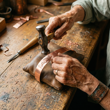 Ethal's Loam Copper Bracelet