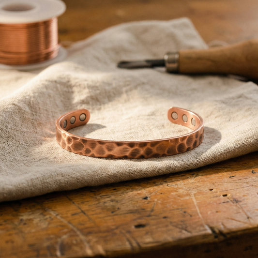 Ethal's Furrow Copper Bracelet