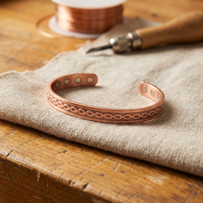 Ethal's Current Copper Bracelet