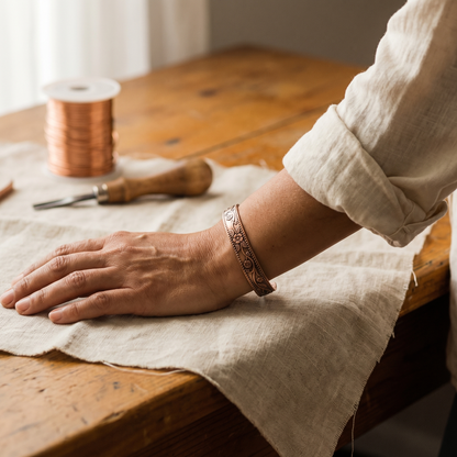 Ethal's Knell Copper Bracelet