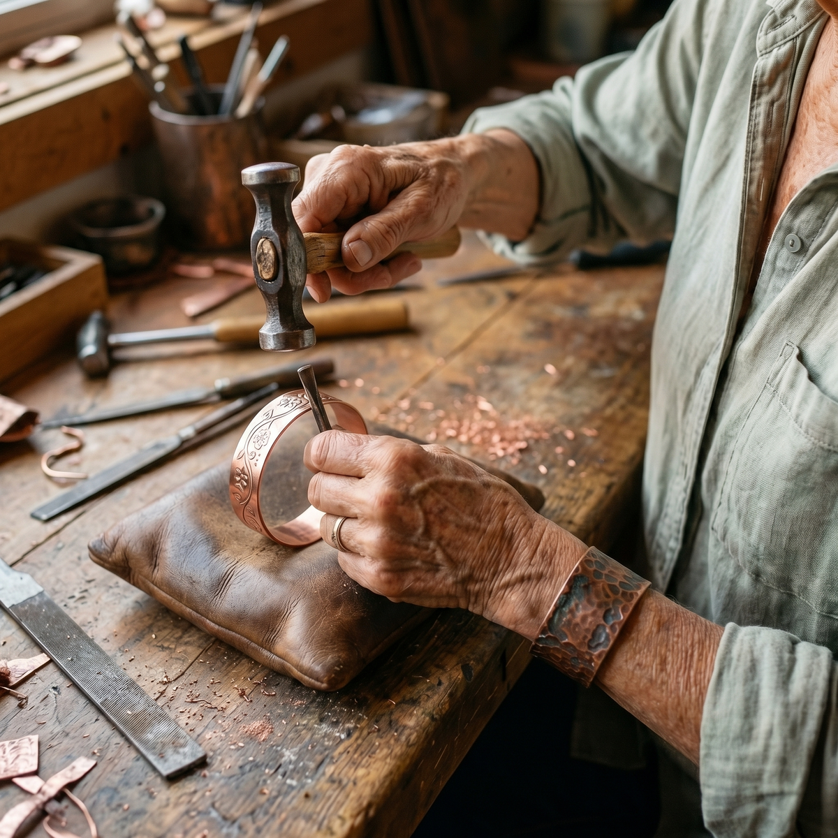 Ethal's Knell Copper Bracelet