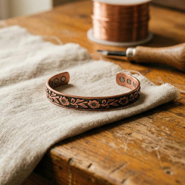 Ethal's Vine Copper Bracelet
