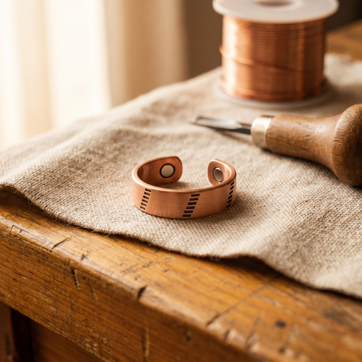Ethal's Hearth Copper Ring