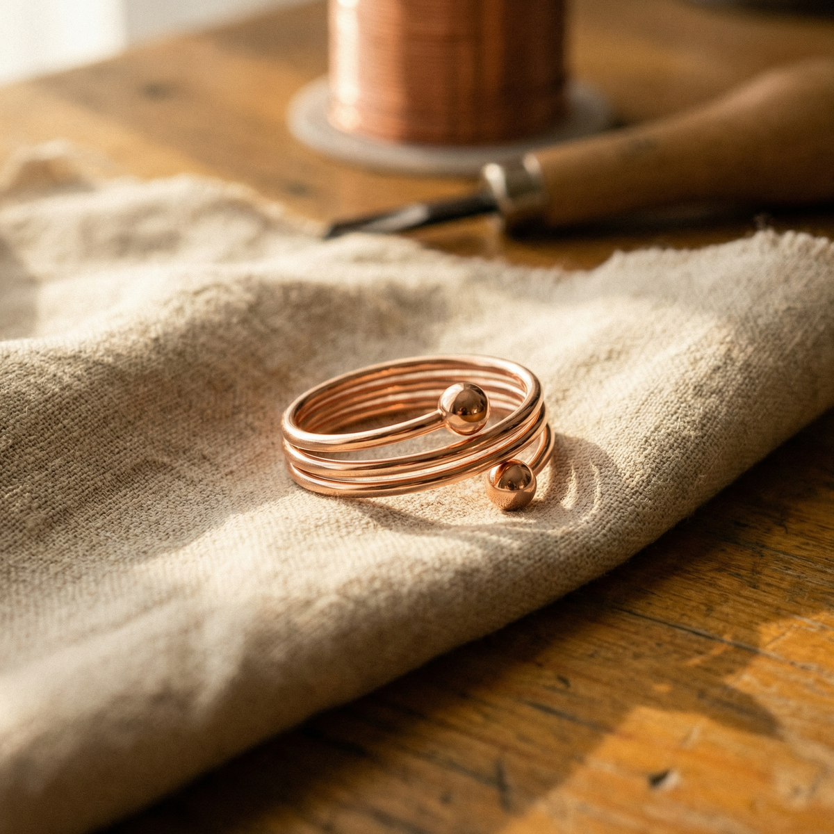 Ethal's Silt Copper Ring