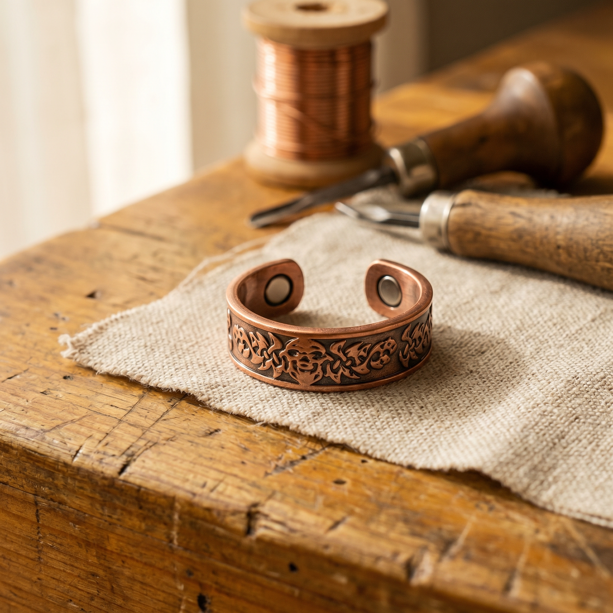 Ethal's Clag Copper Ring