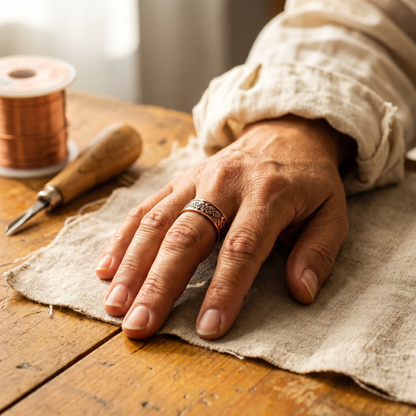 Ethal's Clag Copper Ring