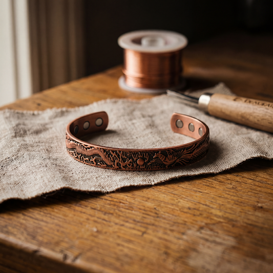 Ethal's Loam Copper Bracelet