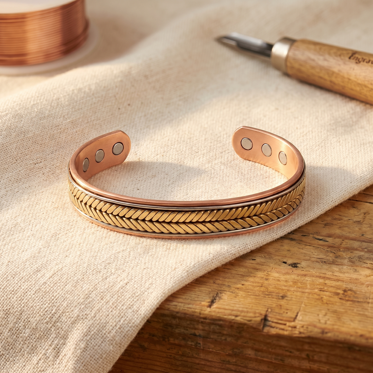 Ethal's Harvest Copper Bracelet