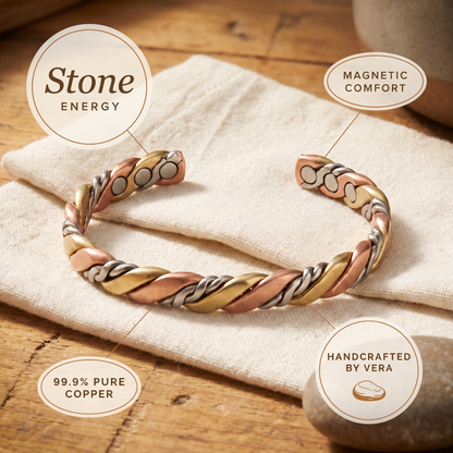 Ethal's Stone Copper Bracelet