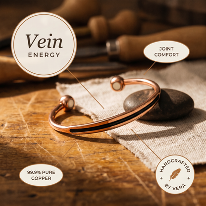 Ethal's Vein Copper Bracelet