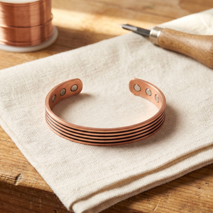 Ethal's Sage Copper Bracelet