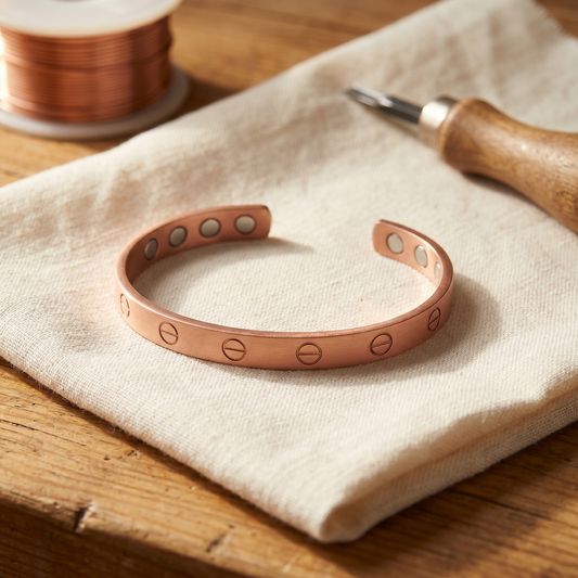 Ethal's Bolt Copper Bracelet