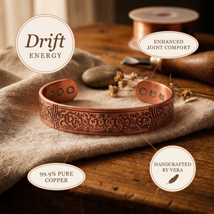 Ethal's Drift Copper Bracelet