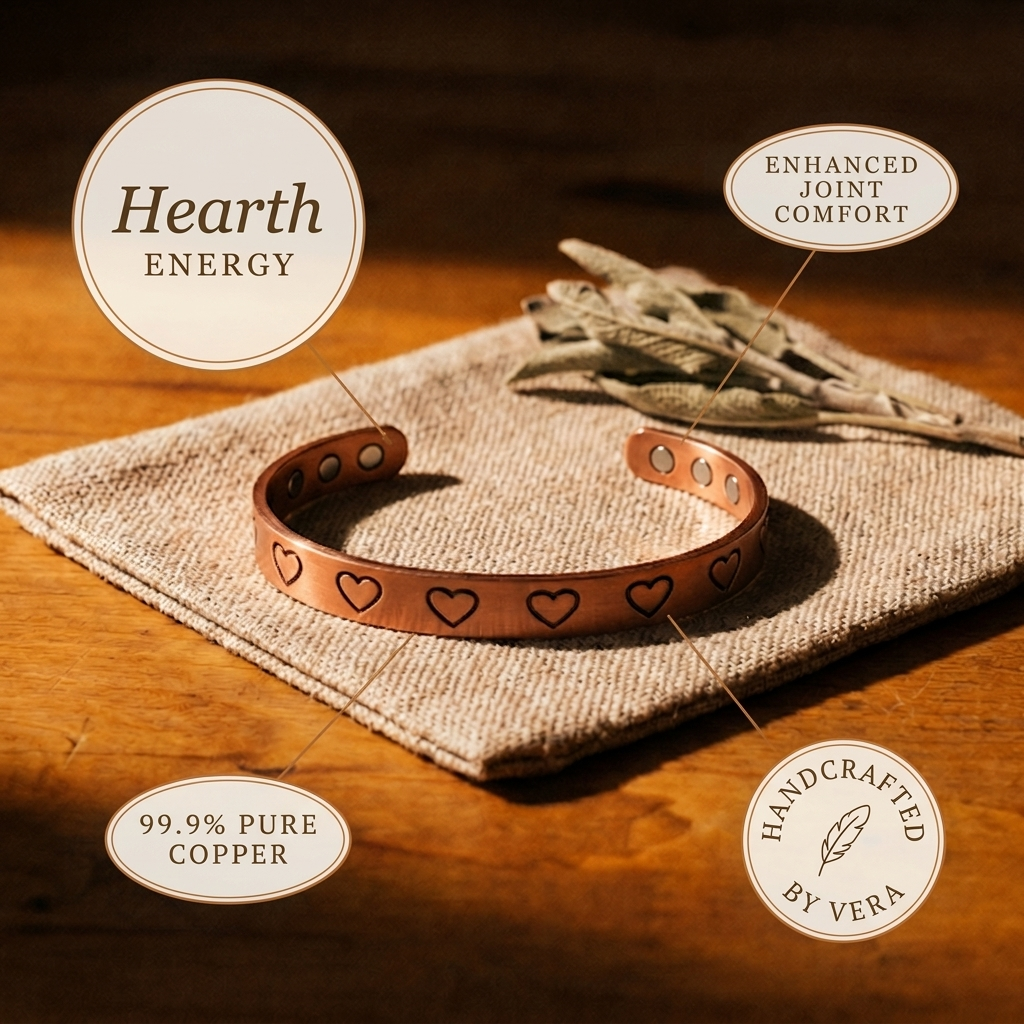 Ethal's Hearth Copper Bracelet