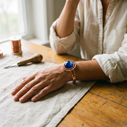 Ethal's Sphere Copper Bracelet