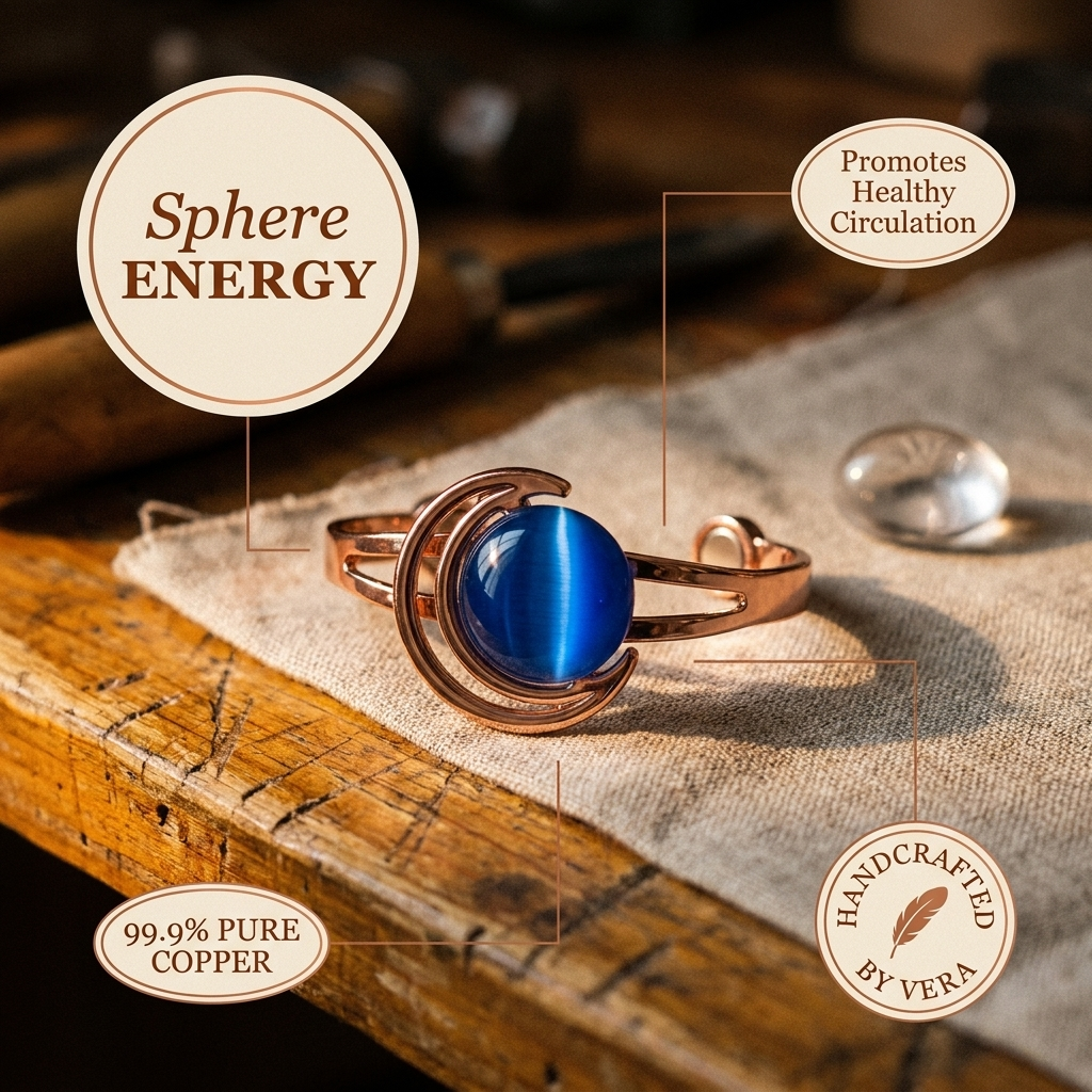Ethal's Sphere Copper Bracelet