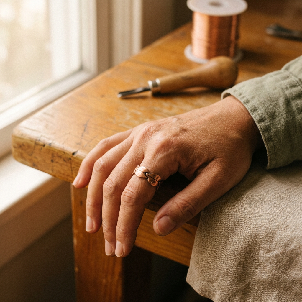 Ethal's Bind Copper Ring