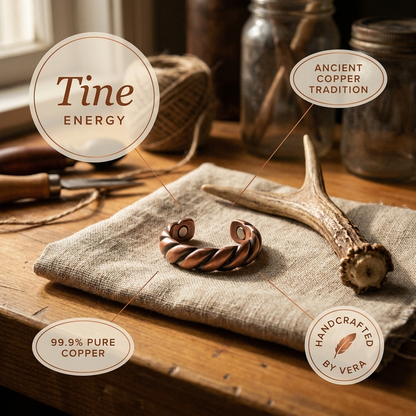 Ethal's Tine Copper Ring