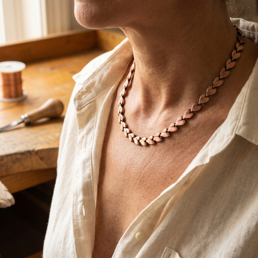 Ethal's Briar Copper Necklace