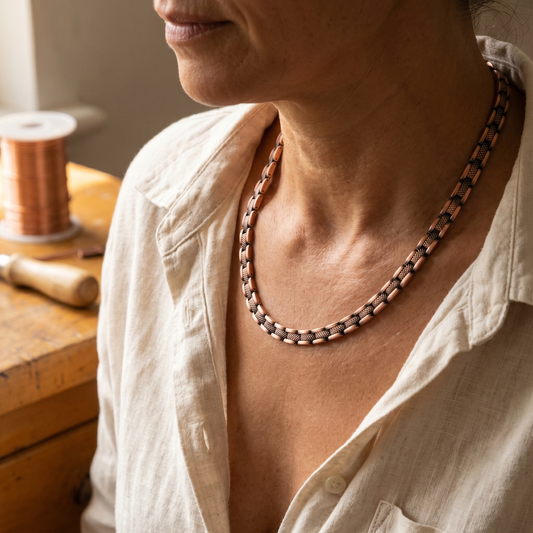Ethal's Haze Copper Necklace