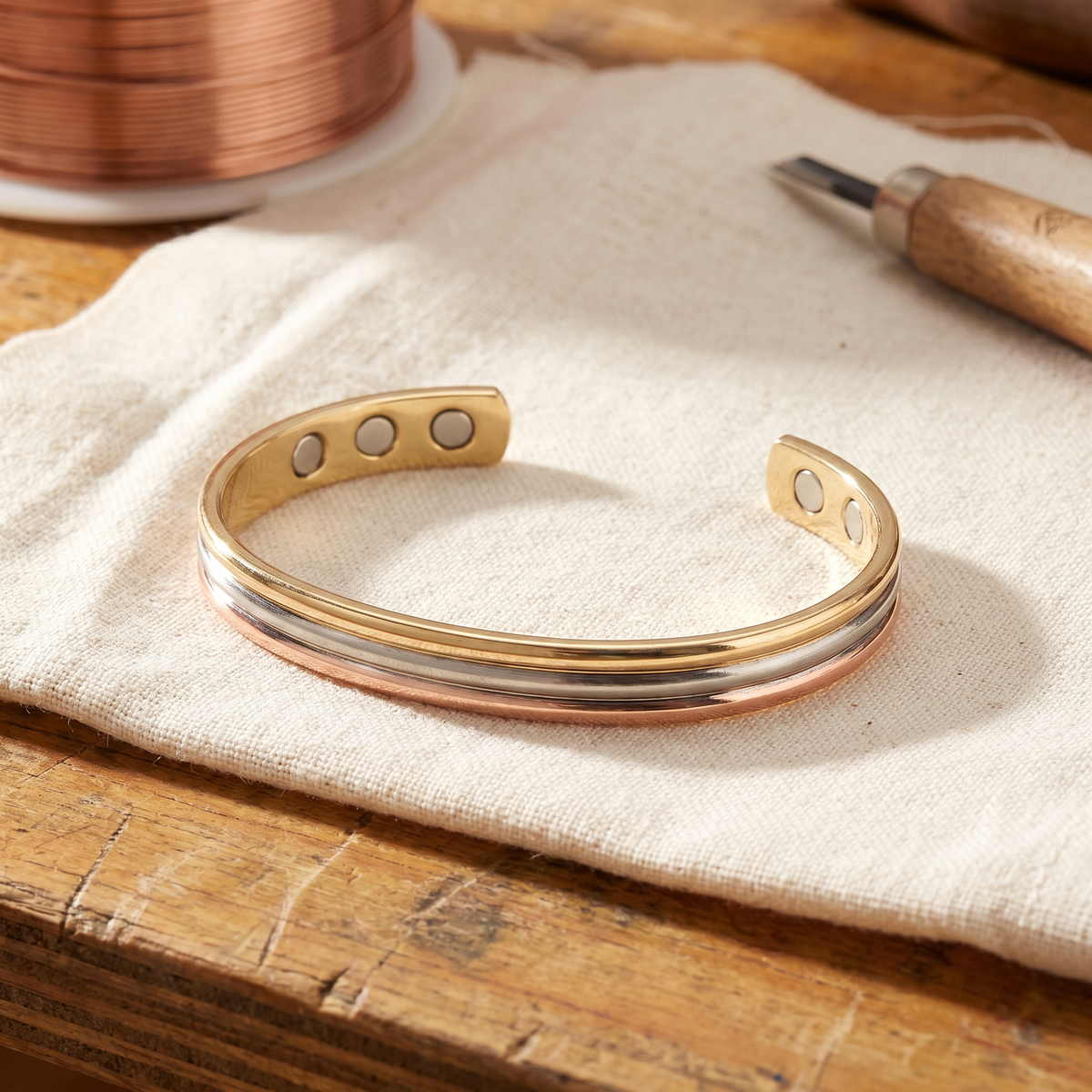 Ethal's Fell Copper Bracelet