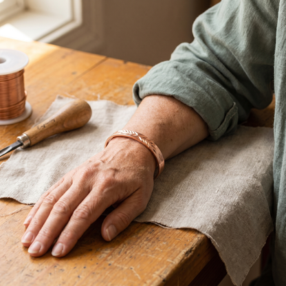 Ethal's Lunar Copper Bracelet
