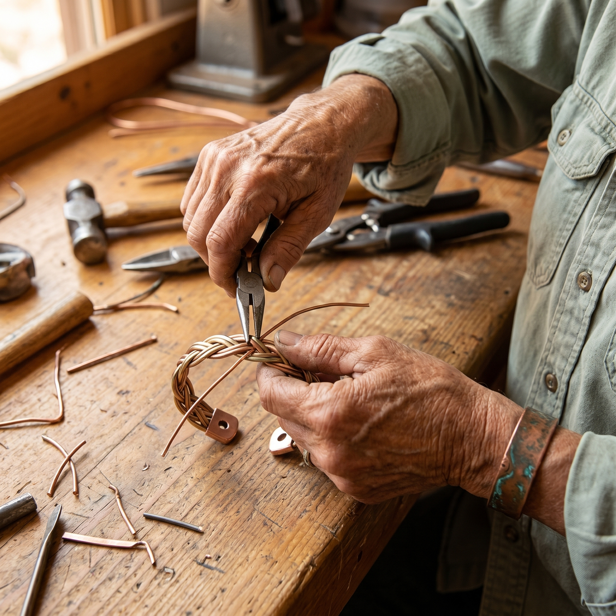 Ethal's Mire Copper Bracelet