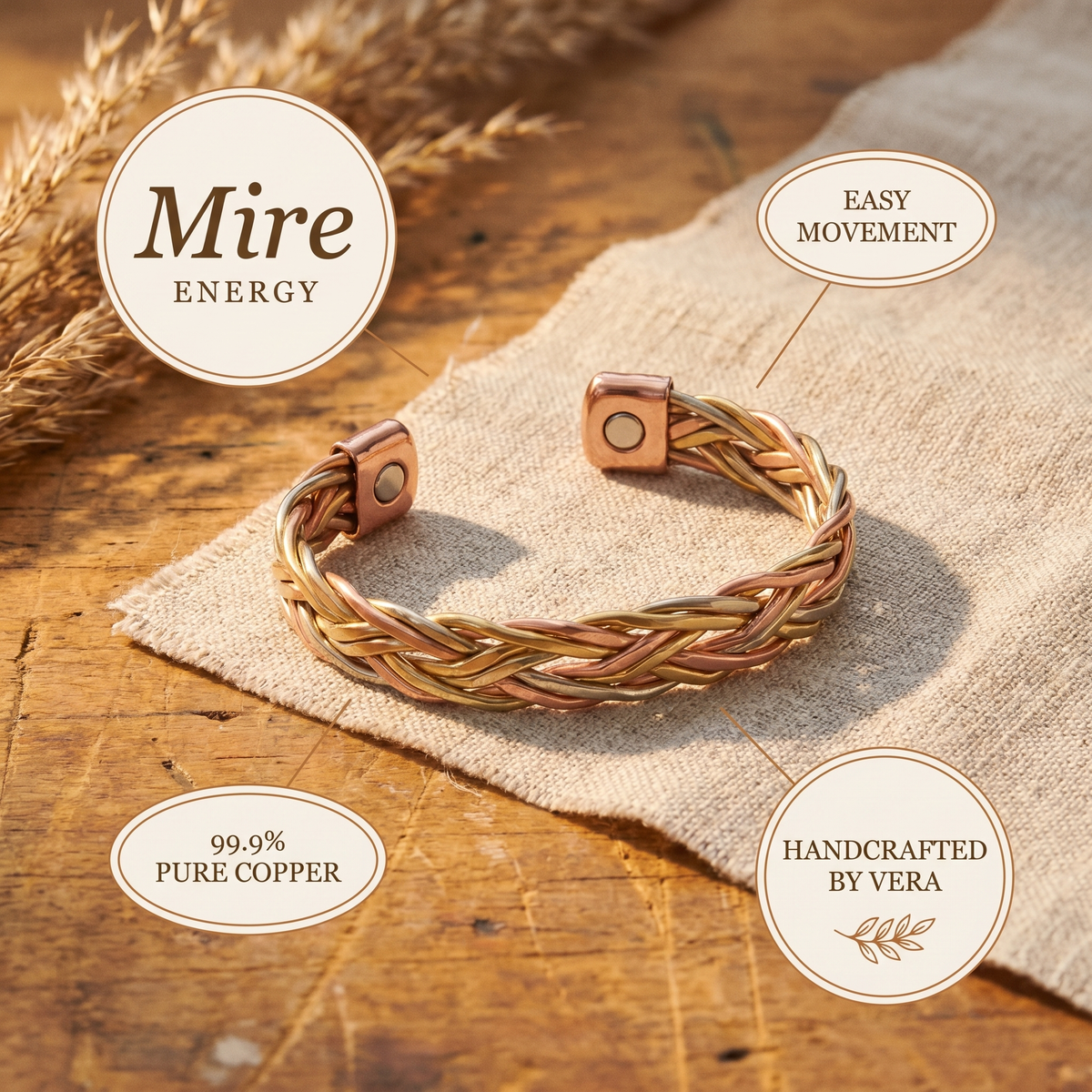 Ethal's Mire Copper Bracelet
