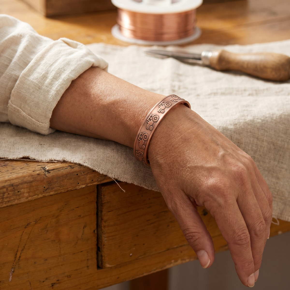 Ethal's Brae Copper Bracelet