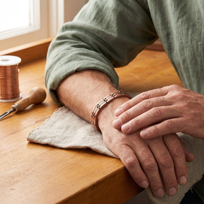 Ethal's Pike Men's Copper Bracelet