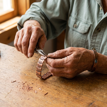 Ethal's Glen Men's Copper Bracelet