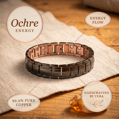 Ethal's Ochre Men's Copper Bracelet