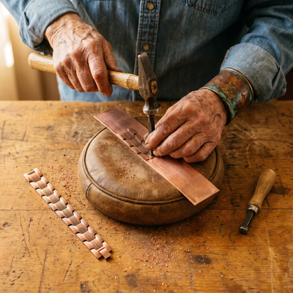 Ethal's Crag Copper Bracelet