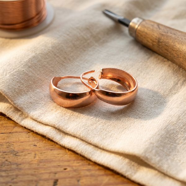 Ethal's Dell Copper Earrings