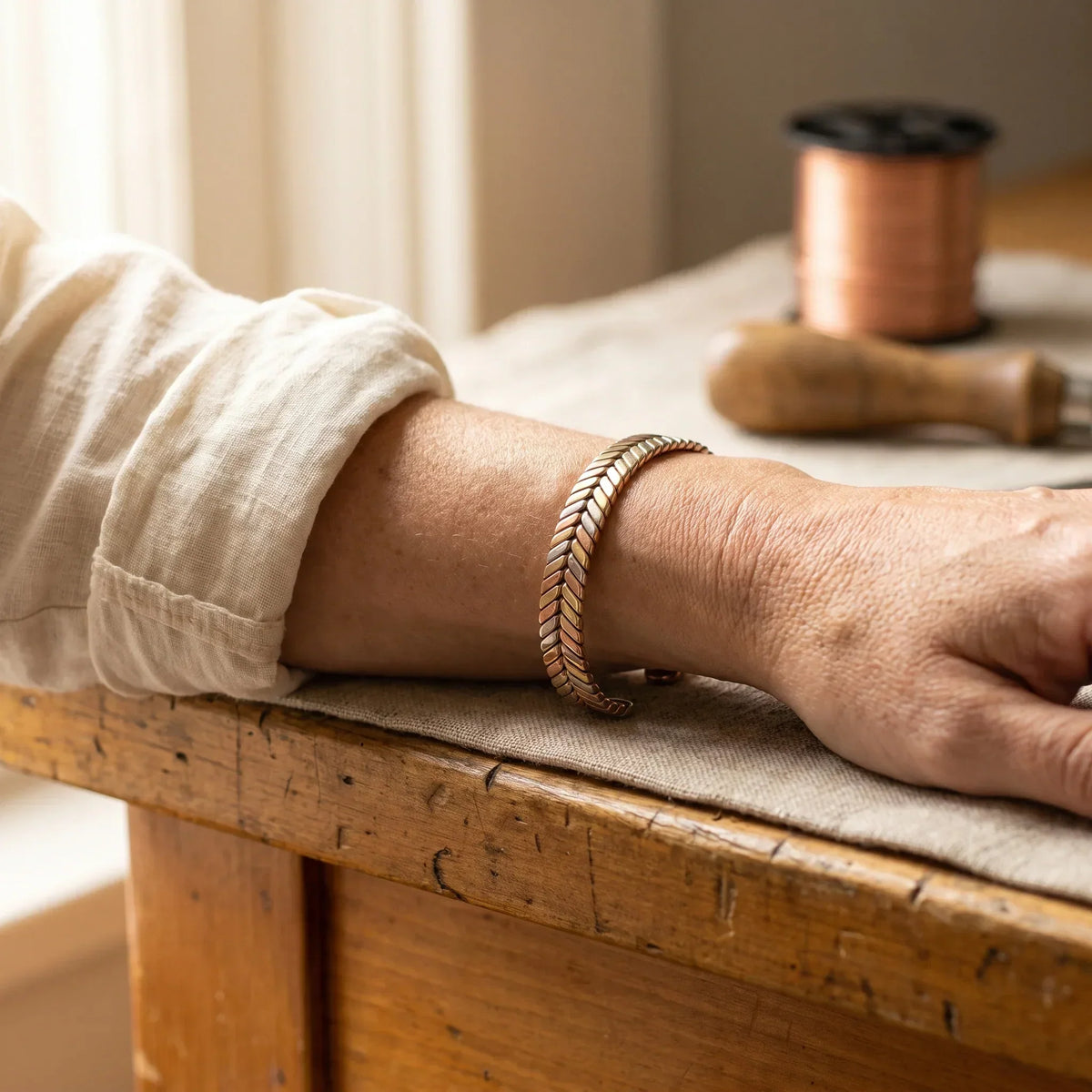 Ethal's Copse Copper Bracelet