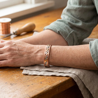 Ethal's Bud Copper Bracelet