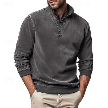Holden | Refined Quarter-Zip Sweatshirt