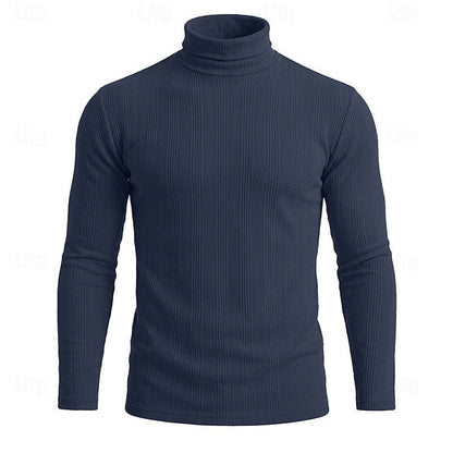 Conrad | Textured Turtleneck Top