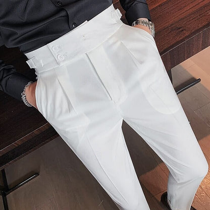 Tobias | Tailored Straight-Leg Trousers