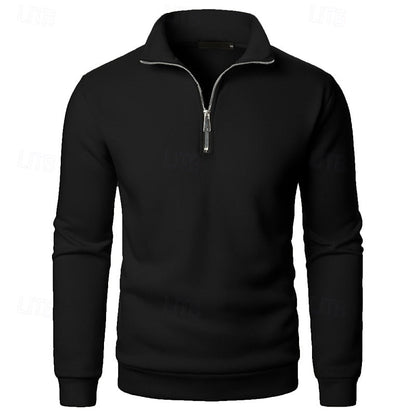 Gerald | Classic Quarter-Zip Pullover