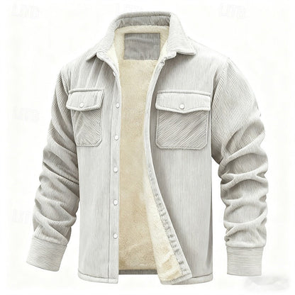 Dalton | Ribbed Fleece-Lined Jacket