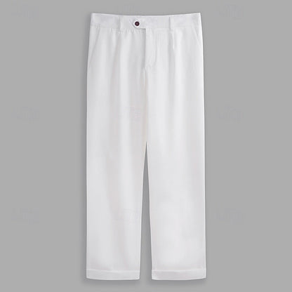 Preston Hollow | Tailored Straight-Leg Trousers