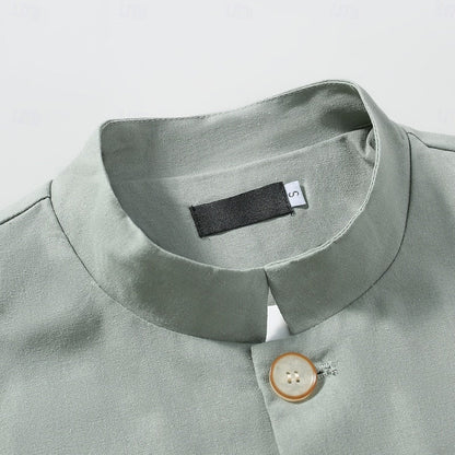 Emory | Mandarin-Collar Jacket