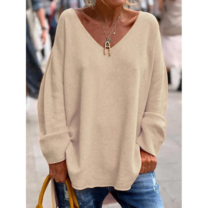Aurelia | Relaxed V-Neck Pullover