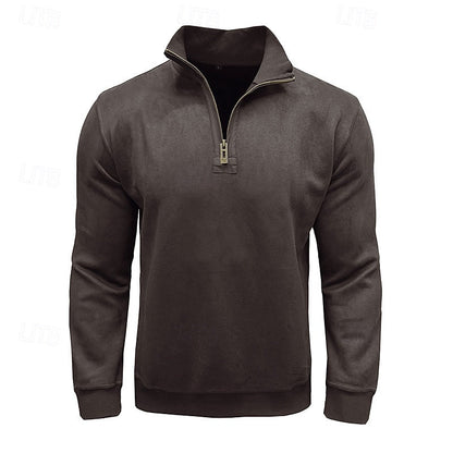 Holden | Refined Quarter-Zip Sweatshirt